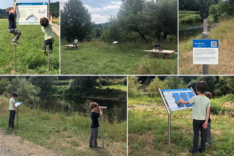 Schautafel für Neckar-Natur-Weg Starzach Neckar-Natur-Weg Starzach